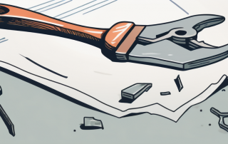 A broken tool symbolizing the inability to work