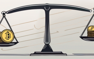 A pair of balanced scales