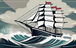 A classic german merchant ship