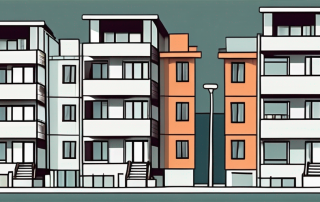 A rented apartment with visible sub-sections or rooms