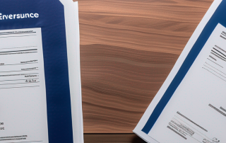 Two different insurance policy documents