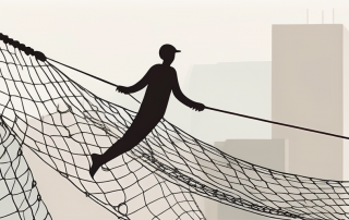 A safety net under a tightrope