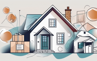 A home with various rooms visible