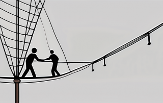 A safety net under a tightrope