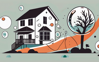 A home surrounded by a protective bubble