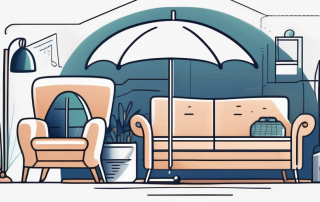 A home filled with various household items like furniture