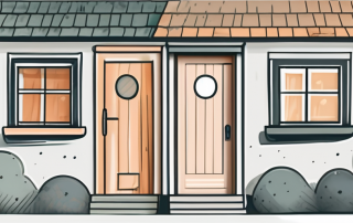 Two houses side by side
