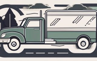 A truck on a road