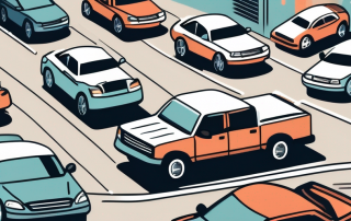 A variety of different types of vehicles