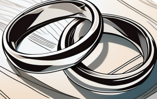 Two intertwined rings