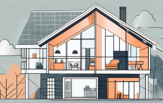 A house with various household items inside