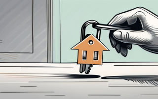 A key being pulled out of a lease contract