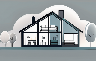 A house and its interior items like furniture