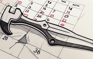 A broken tool symbolizing inability to work