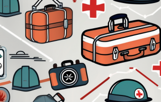A suitcase marked with travel stickers from various countries