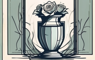 A broken vase