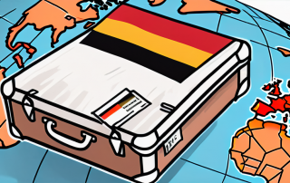 A suitcase