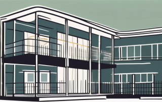 A nursing home with a safety net underneath it