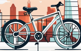 A bicycle with a secure lock