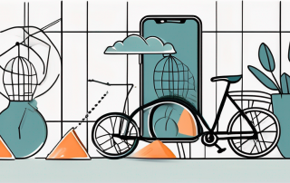 A safety net under various everyday objects like a phone