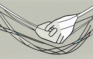Two intertwined wedding rings