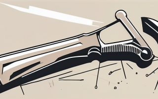 A broken tool symbolizing a halted profession