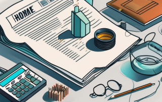 A home filled with various household items (like furniture