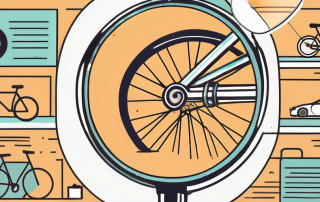 A bicycle with a broken lock next to it