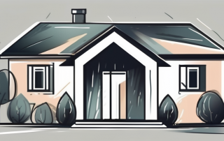 A house surrounded by a protective shield