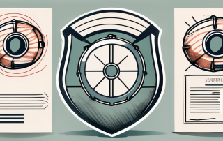 A protective shield symbolizing security