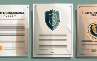 A life insurance policy document