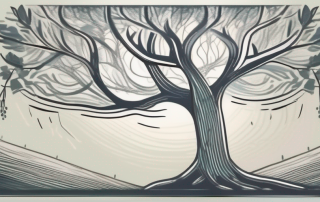 A secure safe embedded in a sturdy tree