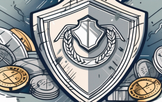A sturdy shield symbolizing a life insurance policy