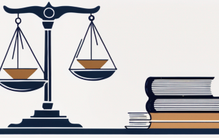 Ausgewogene Waage als Symbol fuer Gerechtigkeit neben Dokumenten, die rechtliche Unterlagen darstellen, betont die Bedeutung einer Rechtschutzversicherung.