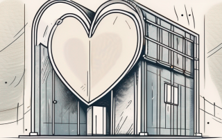 A secure safe in the shape of a heart