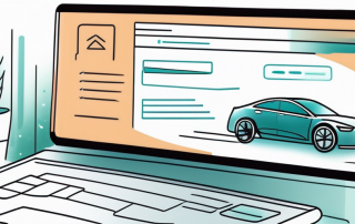 Digitales Interface auf Geraetebildschirm zeigt einfache Dreischritt-Vergleichsmethode fuer Kfz-Versicherungen, betont Einfachheit und Effizienz.