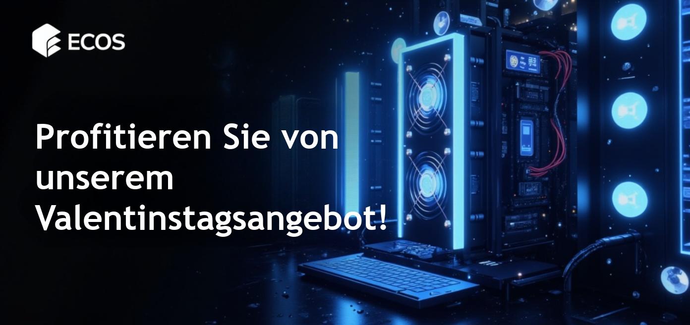 Ein Bild, das ein beeindruckendes Cloud-Mining-Angebot für den Valentinstag darstellt.
