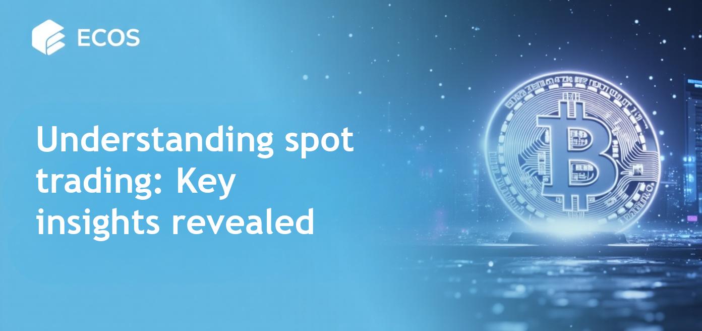 An illustration depicting the principles and mechanisms of spot trading in markets like cryptocurrency and stocks.