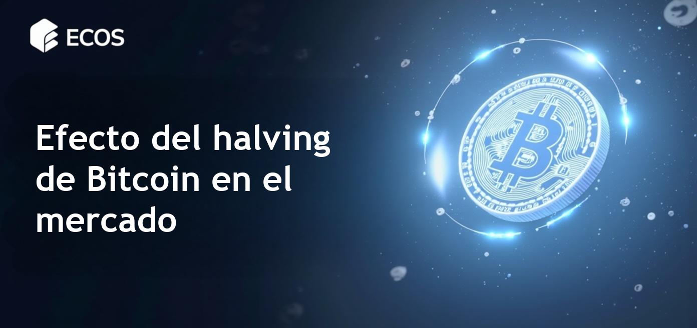 Gráfico que ilustra el impacto del halving de Bitcoin en los precios y la minería.