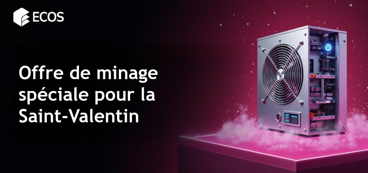 Offre spéciale pour la célébration du jour de la Saint-Valentin avec une augmentation du minage