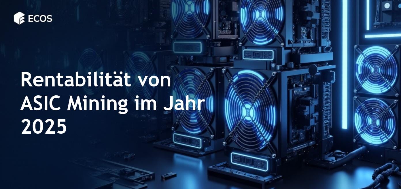 Eine detaillierte Ansicht von ASIC-Mining-Hardware in einem modernen Bergbau-Setup, inklusive Kühlsystemen und elektrischen Komponenten.