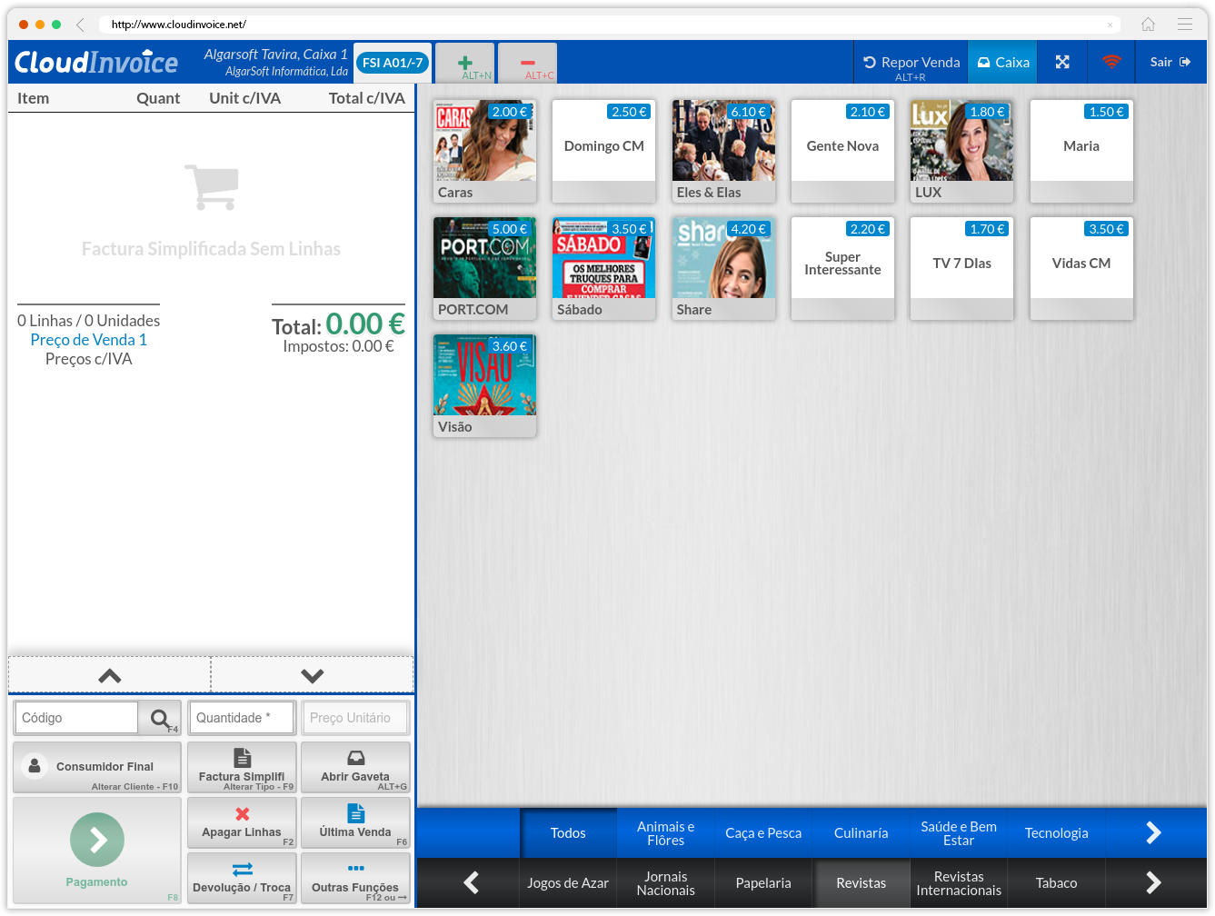 CloudInvoice - POS