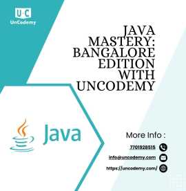 JAVA Mastery: Bangalore Edition with Uncodemy, Bengaluru