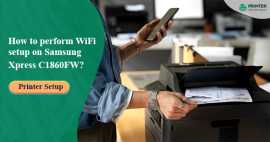 WiFi setup on Samsung Xpress C1860FW, New York