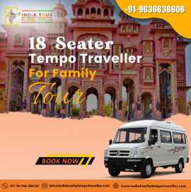 18  seater tempo traveller Rental Jaipur, Jaipur