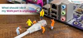 WAN Port is Unplugged, New York Mills