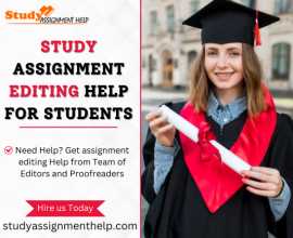 UK Best Study Assignment Editing Help for Students, London
