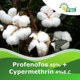 Profenofos 40% + Cypermethrin 4% E.C. at Peptech, $ 0