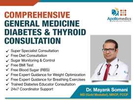 Best diabetes doctor Near Me - Dr Mayank Somani, Lucknow