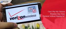 Verizon Wireless One-Time Payment without Signing , New York Mills